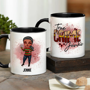 Personalized Horror Movies Accent Mug, Gift For Horror Fans - Coffee Mug - GoDuckee