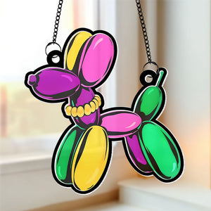 Personalized Gifts For Mardi Gras Suncatcher Ornament 05kati080225 - Ornament - GoDuckee