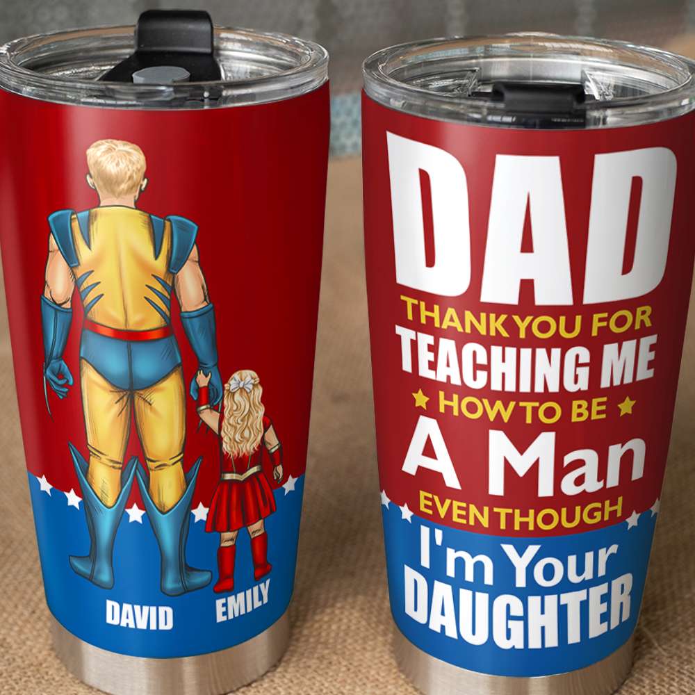 You Can Be The Man I Know You Can Be Personalized Tumbler Cup, Gift Fo -  GoDuckee