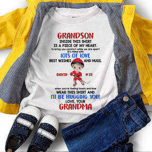 I'll Be Hugging You, Personalized Shirt, Gifts For Kid - Shirts - GoDuckee