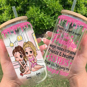 Personalized Gifts For Friends Glass Can 03NATI190624HH - Glass Can - GoDuckee