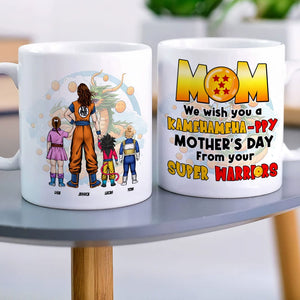 Personalized Gifts For Mom Coffee Mug Mom, We Wish You A Happy 03HTTI140324HH - Coffee Mugs - GoDuckee