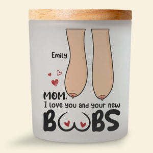 Personalized Gifts For Mother Scented Candle Mom, I Love You - Scented Candle - GoDuckee