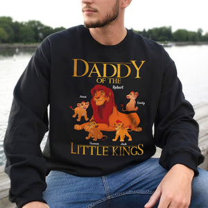 Personalized Gifts For Father Shirt Daddy Of The Little Kings 05OHTI020424 - 2D Shirts - GoDuckee