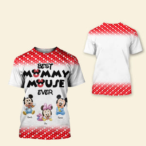 Personalized Gifts For Mom 3D Shirts Best Mommy Mouse Ever 06OHTI280324 - 3D Shirts - GoDuckee