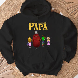 Personalized Gifts For Father Shirt The Legend Of Papa 03QHTI230124 - 2D Shirts - GoDuckee