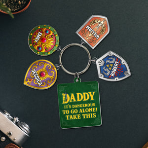 Personalized Gifts For Dad Keychain 06huti160524 Father's Day - Keychains - GoDuckee