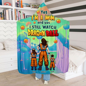 Personalized Gifts For Mother Wearable Blanket Hoodie Yes, I'm A Mom 03TOTI270324HH - Blankets - GoDuckee