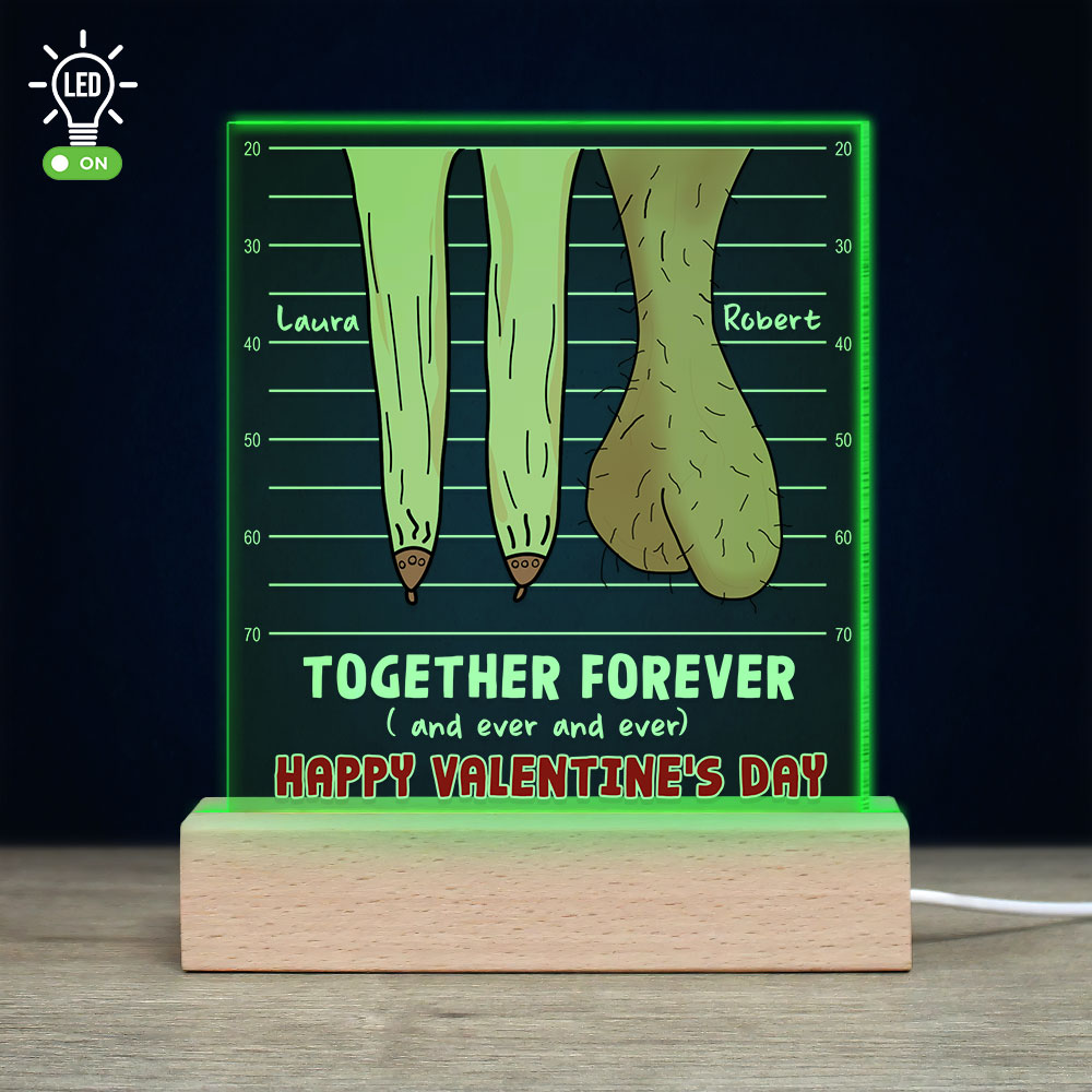 Personalized Gifts For Couples LED Light Together Forever - Led Lights - GoDuckee