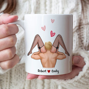 Couple, Lick My Clit, Personalized Mug, Gift For Couple - Coffee Mug - GoDuckee