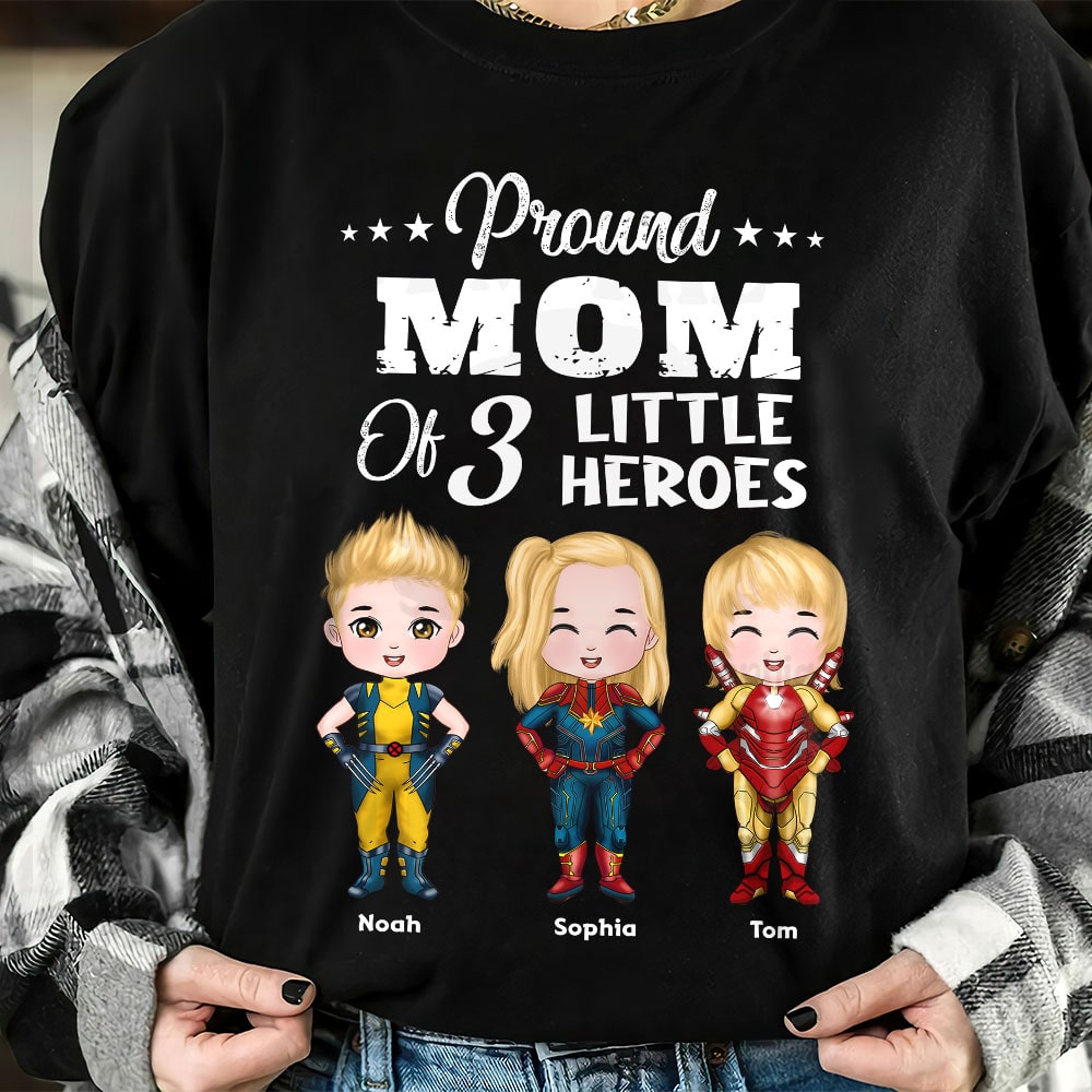 Personalized Gifts For Father & Mother Shirt Proud Father 01KATI010224PA - 2D Shirts - GoDuckee