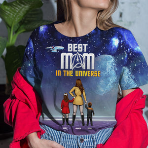 Personalized Gift For Mother 3D Shirt Best Mom At Universe 02OHTI160324HH - 3D Shirts - GoDuckee