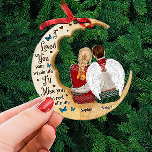 Personalized Gifts For Heaven Christmas Ornament 03ohti071124 - Ornament - GoDuckee