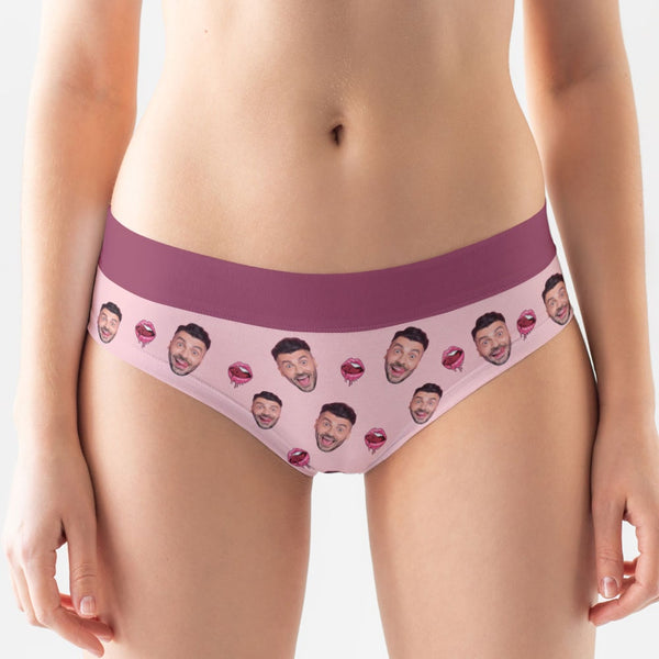 Personalzed Couples Underwear, Set Of Thongs And Boxer Brefs