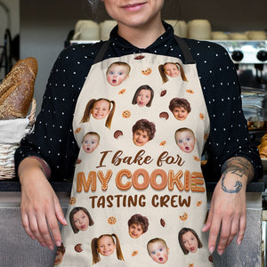 Personalized Gifts For Mother Aprons I Bake For My Cookie - Aprons - GoDuckee