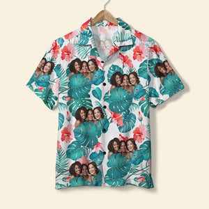 Sister Forever Gift 04ACDT060623 Personalized Photo Hawaiian Shirt - Hawaiian Shirts - GoDuckee
