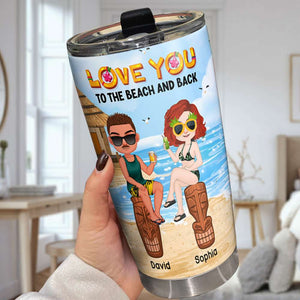 I Found You And You Found Me, Personalized Tumbler, Gifts For Couple - Tumbler Cup - GoDuckee