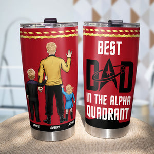 Best Dad Personalized Tumbler TZ-TCTT-01DNTI060623HH - Tumbler Cup - GoDuckee