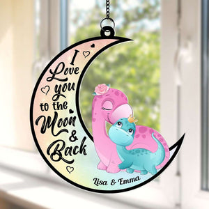 Personalized Gifts For Grandma Suncatcher Ornament 01NATI040724 - Ornament - GoDuckee