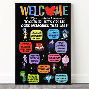 Personalized Gifts For Teacher Poster Welcome To Classroom 03XQTI070824 - Poster & Canvas - GoDuckee