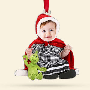 Funny Costumes Kid Christmas 03HUTI290824 Personalized Photo Acrylic Ornament - Ornament - GoDuckee