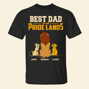 The Best Dad King Land, Father's Day Gift 06HUDT240523 Personalized Shirt Hoodie Sweatshirt - Shirts - GoDuckee