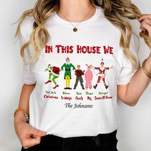 Personalized Gifts For Family Shirt, Classic Christmas Movies 01qhti251024 - Shirts - GoDuckee