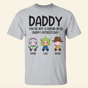Happy Father's Day Gift 05HUDT080523TM Personalized Family Kids T-shirt, Hoodie, Sweatshirt - Shirts - GoDuckee