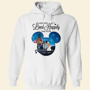 Personalized Couple Shirt And They Lived Happily Ever After, Gift For Couple - Shirts - GoDuckee
