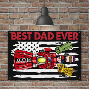 Father's Day PW-PMTS-03HUTI190523HA Personalized Metal Wall Art - Metal Wall Art - GoDuckee