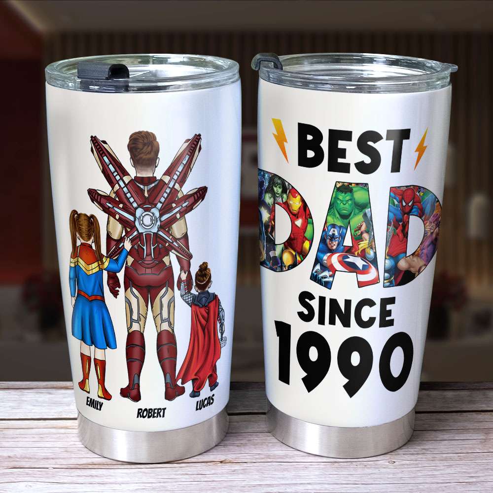 Best Dad Personalized Tumbler Cup, Gift For Father's Day-2OHTI230523 - Tumbler Cup - GoDuckee