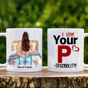 Gift For Couple Funny Mug, Personalized Couple Naughty Mug - Coffee Mug - GoDuckee