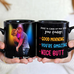 Sweet Couple, Personalized Coffee Mug, Best Gift For Couple - Coffee Mug - GoDuckee