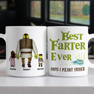 Best Father Ever 05QHTI100623HH Personalized Family Dad Mug - Coffee Mug - GoDuckee
