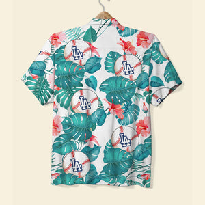 Personalized Hawaiian Shirt, Gift For Baseball Player-6ACDT120623 - Hawaiian Shirts - GoDuckee