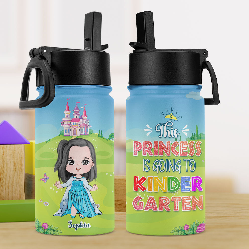 Gift For Kids, Personalized Kid Tumbler, Princess Kid Tumbler, Back To School Gift 01NATI260723HA - Kid Tumbler - GoDuckee