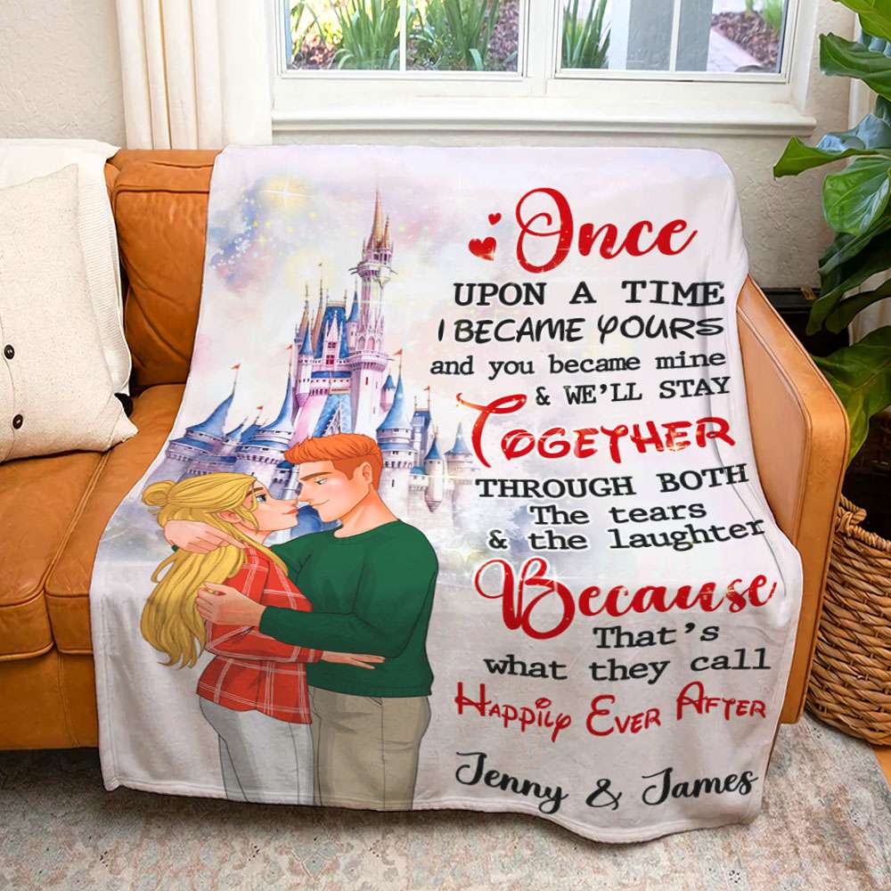 Once Upon A Time I Became Yours 04qhti291123da Personalized Blanket - Blanket - GoDuckee