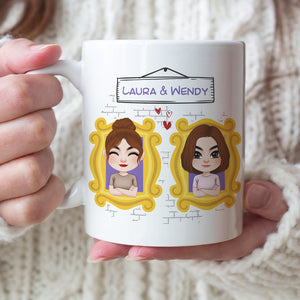 I Wish You Lived Next Door, Personalized Coffee Mug, Gifts For Friend - Coffee Mug - GoDuckee