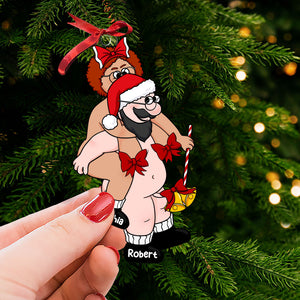 Personalized Gift For Couple Christmas Ornament 04ACTI041124PA - Ornament - GoDuckee