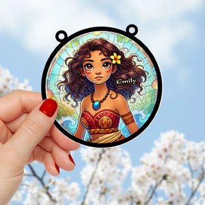 Personalized Gifts For Movie Fan Suncatcher Ornament 06tgti041224 - Ornament - GoDuckee