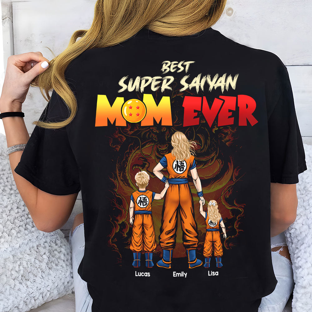 Personalized Gifts For Mom Shirt Best Super Mom Ever 01HUTI220324HH GRER2005 - 2D Shirts - GoDuckee
