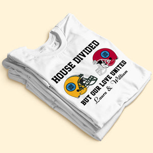 Personalized Gifts For American Football Lovers Couple Shirt 05huti151024 - Shirts - GoDuckee