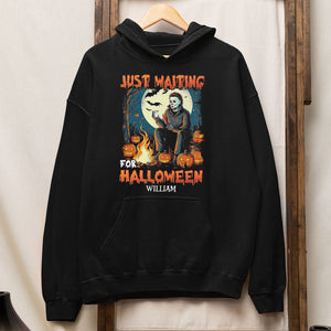 Personalized Gifts for Movie Fans, Just Waiting For Halloween 2D shirt 05TOTI050824 - Shirts - GoDuckee