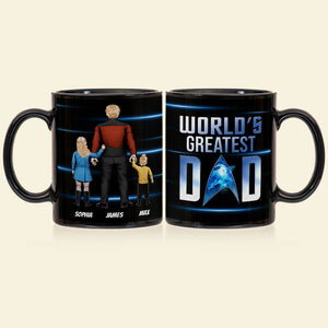 Gift For Father- TT-World's Greatest Dad Personalized Mug-2OHTI130523 - Coffee Mug - GoDuckee