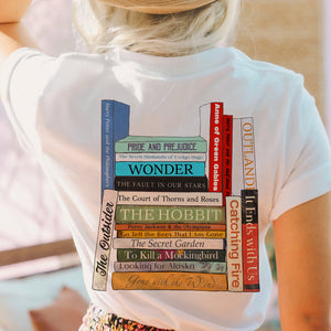 Name Book , Personalized Shirts, Gifts For Book Lover - Shirts - GoDuckee