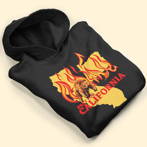 Pray for California Los Angeles Fire Strong Shirt Northern California Wildfire Shirt - Shirts - GoDuckee