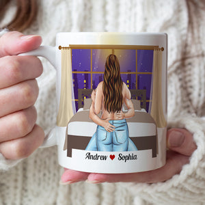 My B*tt Would Be So Lonely Without You Touching It Day And Night, Personalized Couple Naughty Mug - Coffee Mug - GoDuckee