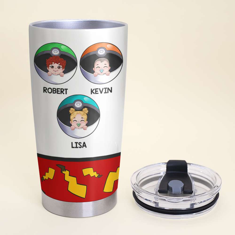 Best Dad Ever Personalized Tumbler Cup, Gift For Father's Day-5OHDT220523 - Tumbler Cup - GoDuckee