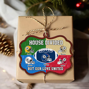 Personalized Gifts For American Football-loving Family Christmas Ornament 02huti181024 - Ornament - GoDuckee