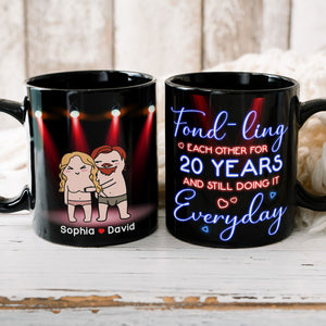 Fond-ling Each Other For Years - Personalized Mug - Gift For Funny Couple - Coffee Mug - GoDuckee